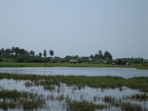 Fishing village malaria Ouidah