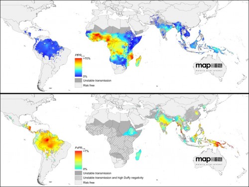 P. Falciparum Malaria Maps